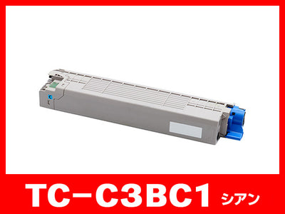 TC-C3BC1 (シアン) OKIリサイクルトナーカートリッジ