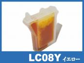 LC08Y(イエロー) ブラザー[Brother]互換インクカートリッジ