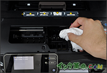 ヘッド部分の掃除