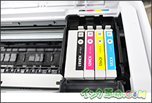 イメージ：インクをセット