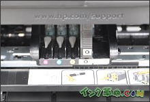 イメージ：インクをセット