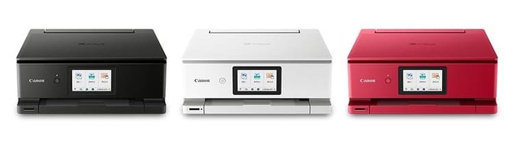 TS8530の3色カラー外観