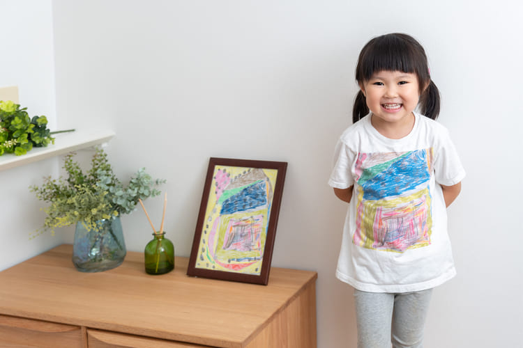 手作りTシャツ