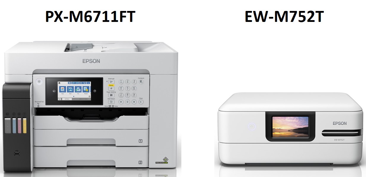 PX-M6711FTとEW-M752T