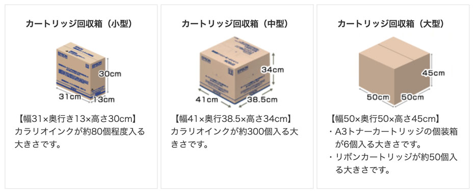 カートリッジ回収箱