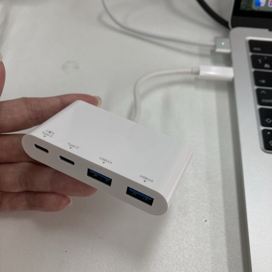 USBハブ準備