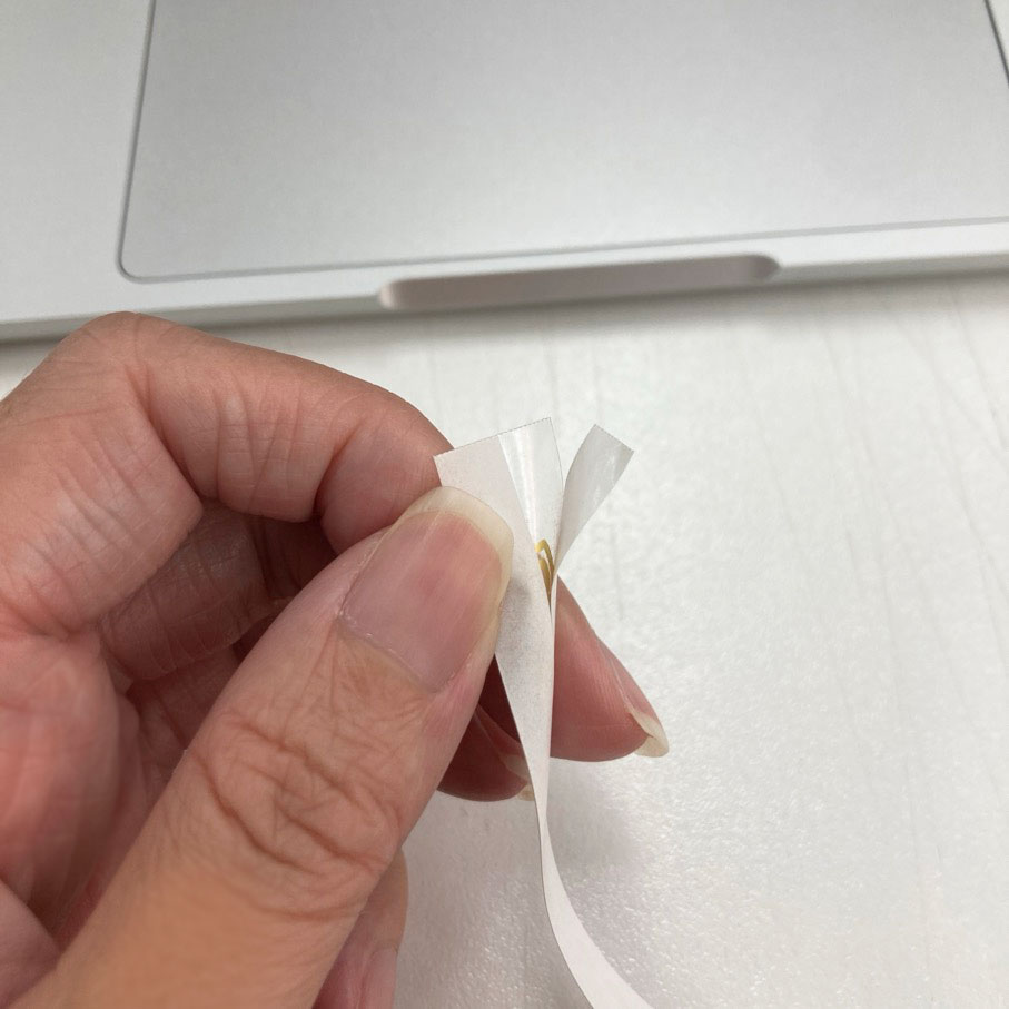 剥がしやすい台紙