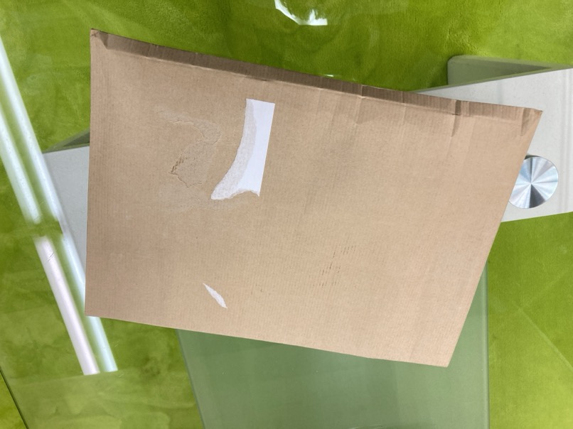 A社の梱包箱
