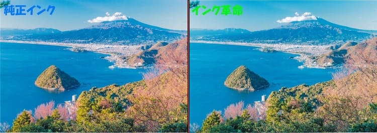 TS8530_純正_互換インク_A4写真印刷結果比較_スキャンデータ