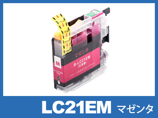 LC21EM(マゼンタ)ブラザー[brother]互換インクカートリッジ