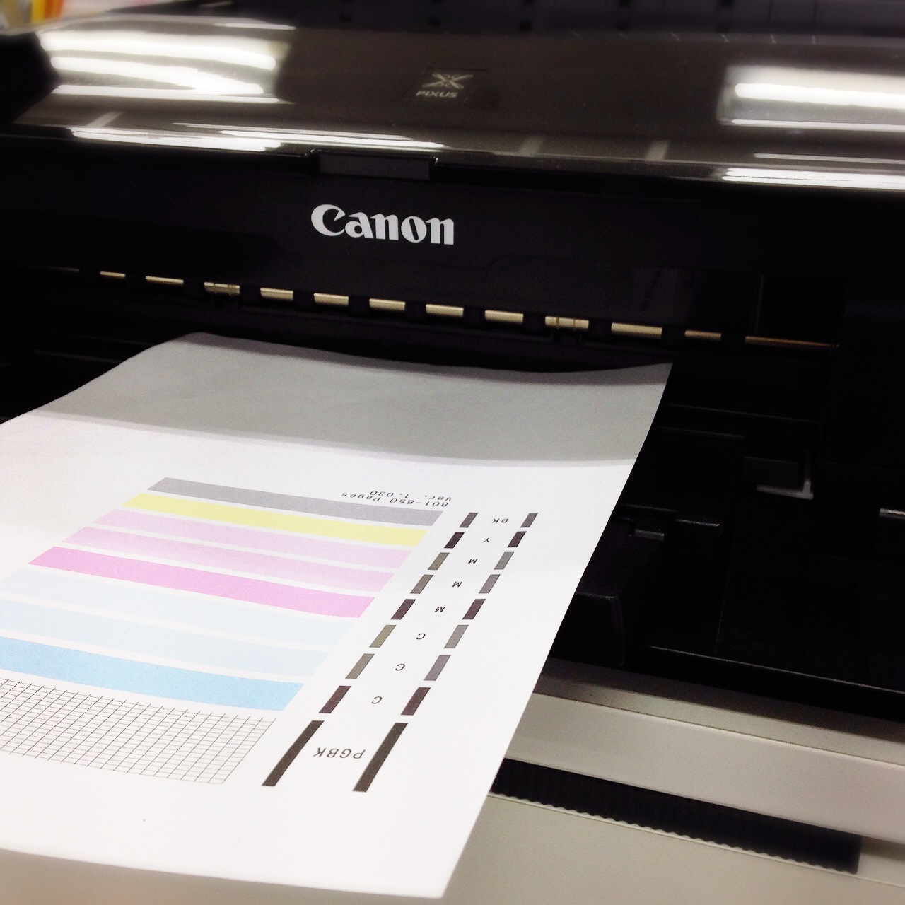 ノズルチェックパターンの印刷方法【CANON編】 | Ink+（インクプラス）